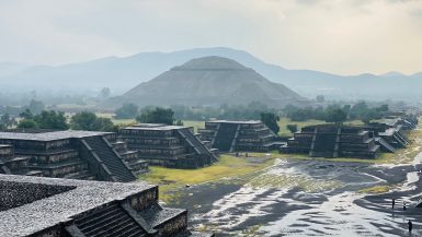 Vistas Teotihuacán Pirámide de la Luna
