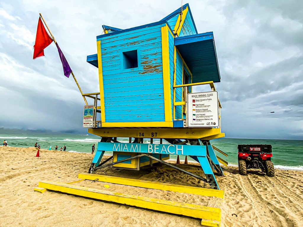 Miami Beach Lifeguard hut