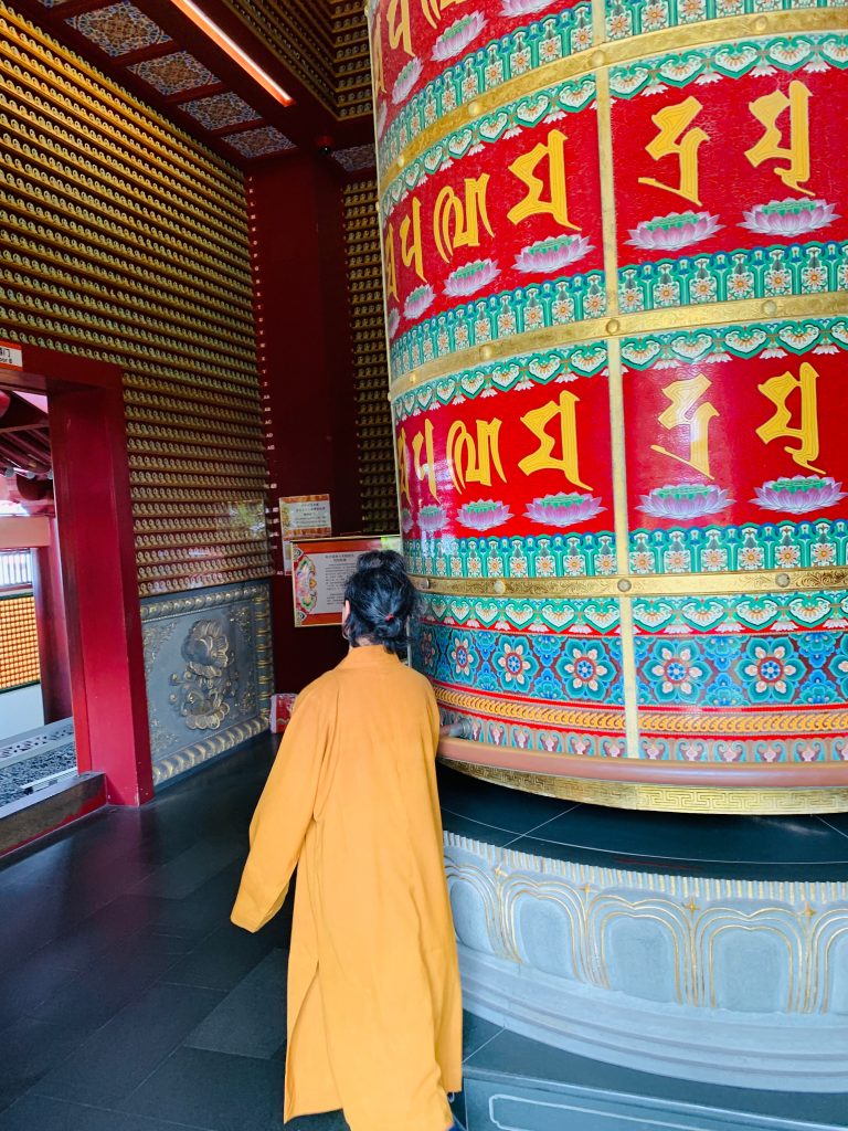 Buddha tooth relic temple bell