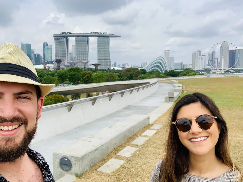 Views from the Marina Barrage