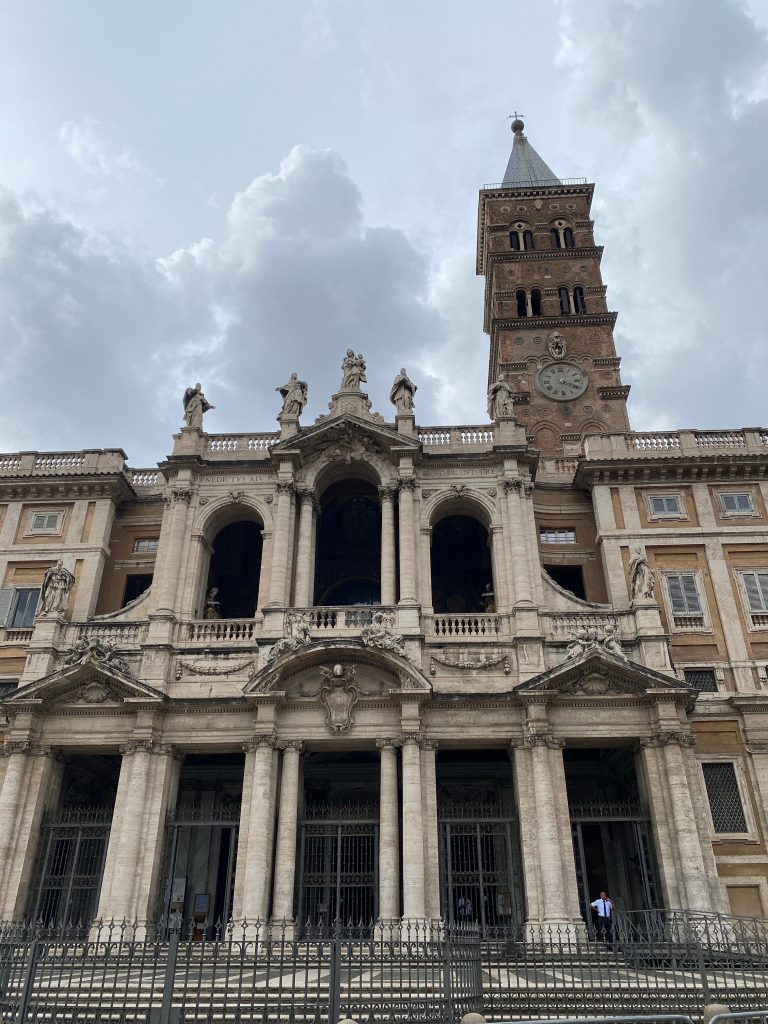 Parte trasera Basílica de Santa Maria Maggiore